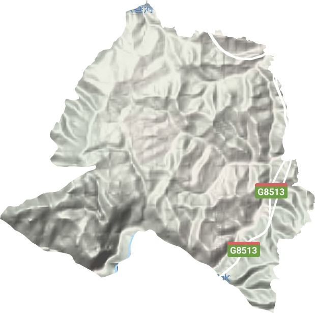 蘇元鄉(xiāng)地形圖
