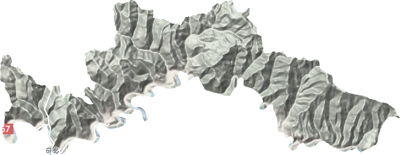 鐔河鄉(xiāng)地形圖