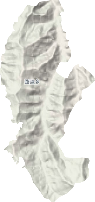 路盤鄉地形圖