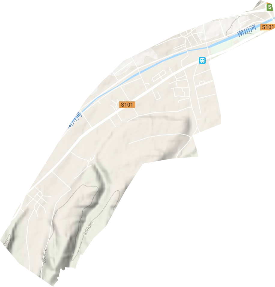 南川工業園地形圖