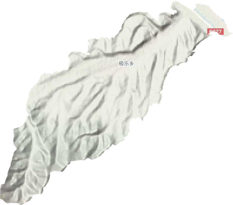 極樂鄉地形圖