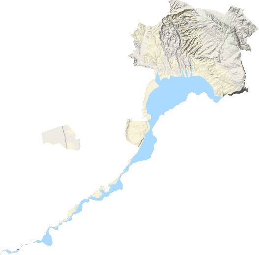 龍羊峽鎮地形圖