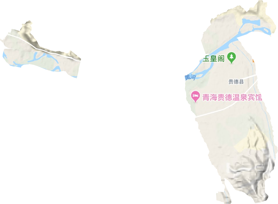 河陰鎮地形圖