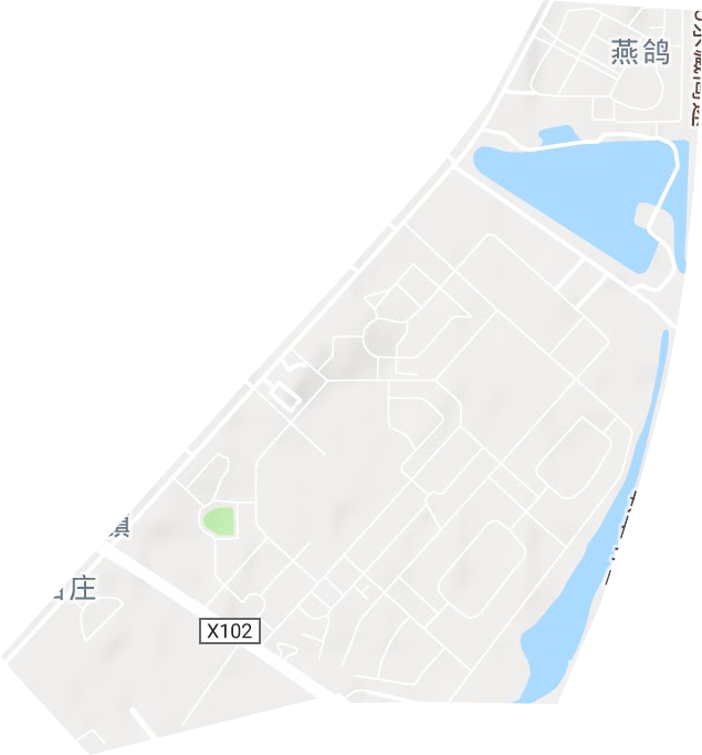 燕鴿湖管委會地形圖