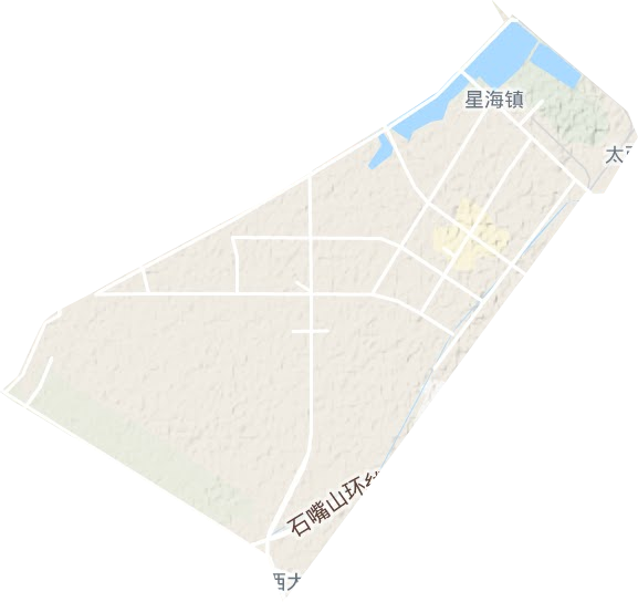 星海鎮地形圖