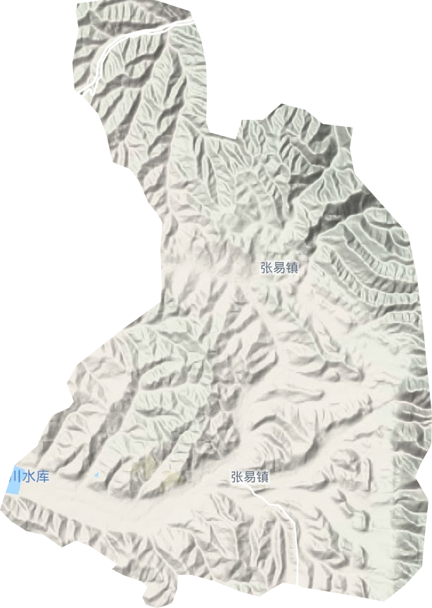 張易鄉地形圖