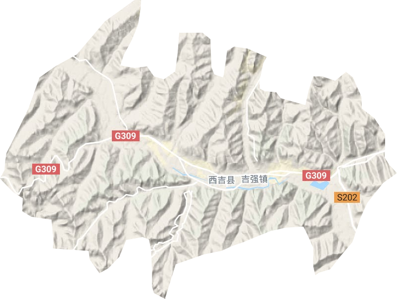 城郊鄉(xiāng)地形圖
