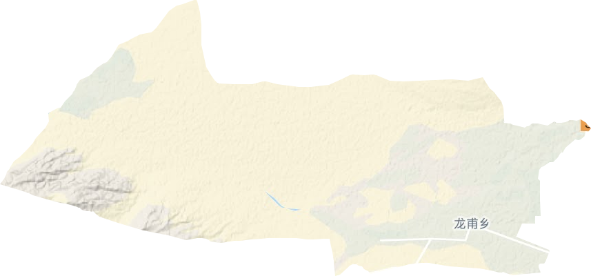 龍甫鄉地形圖