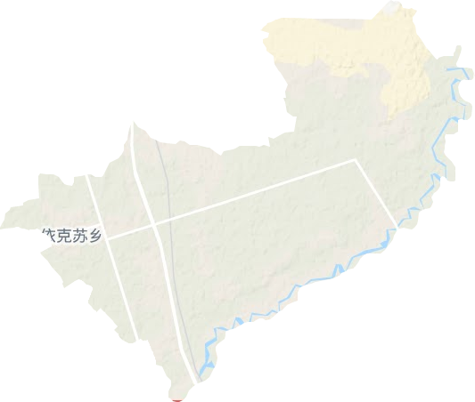 依肯蘇鄉(xiāng)地形圖