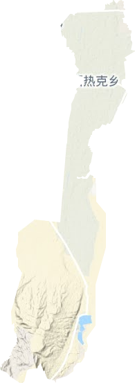伯西熱克鄉(xiāng)地形圖