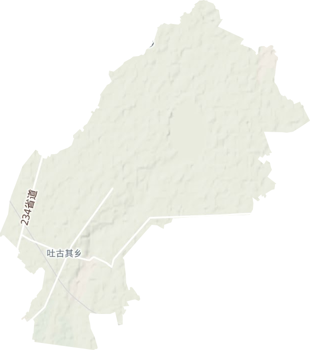 吐古其鄉地形圖