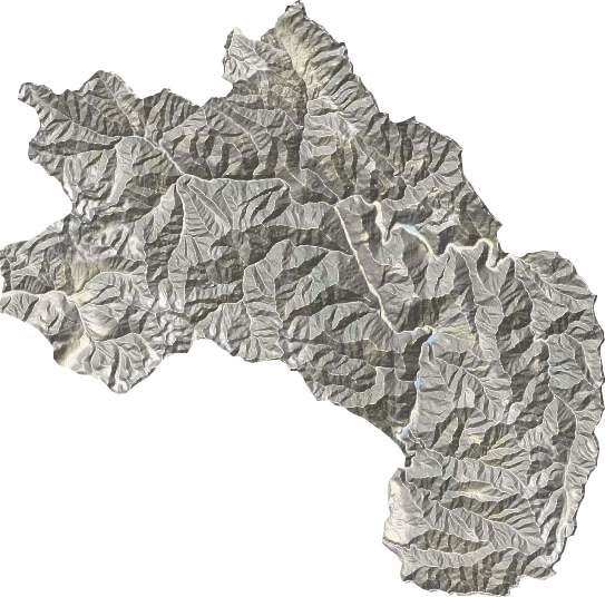 馬爾洋鄉(xiāng)地形圖