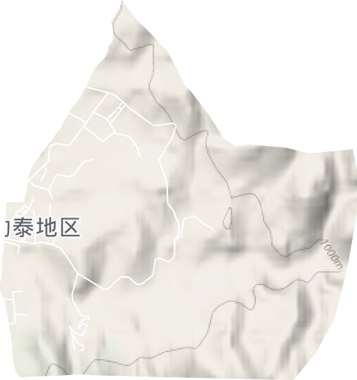 解放路辦事處地形圖