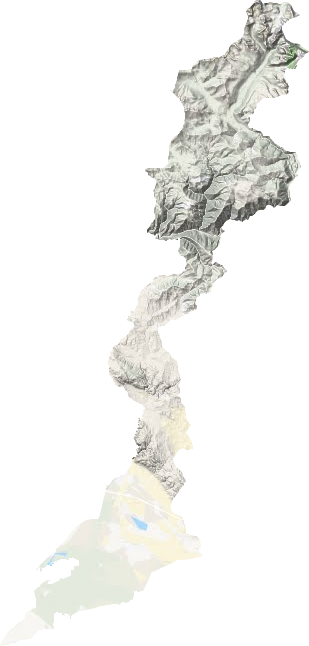 阿拉哈克鄉(xiāng)地形圖
