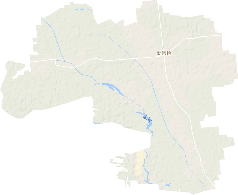 新集鎮地形圖