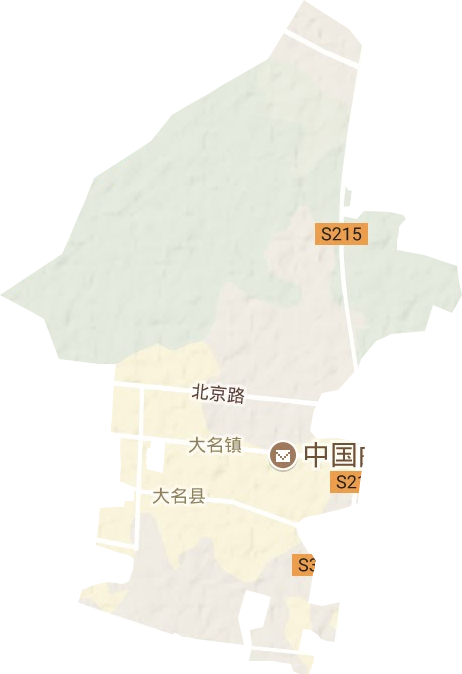 大名鎮地形圖