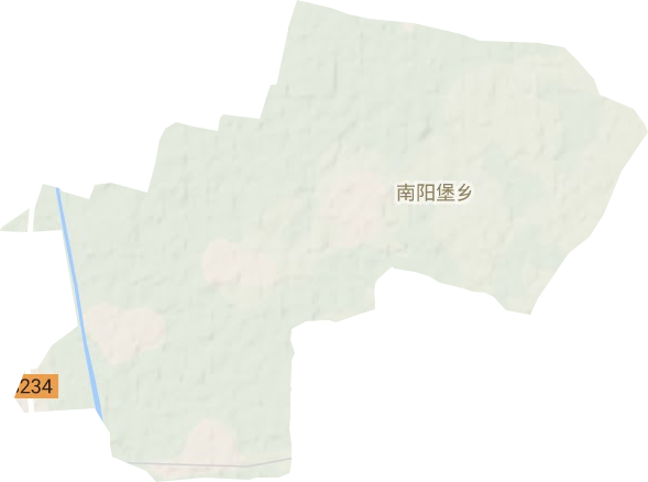 南陽堡鄉地形圖