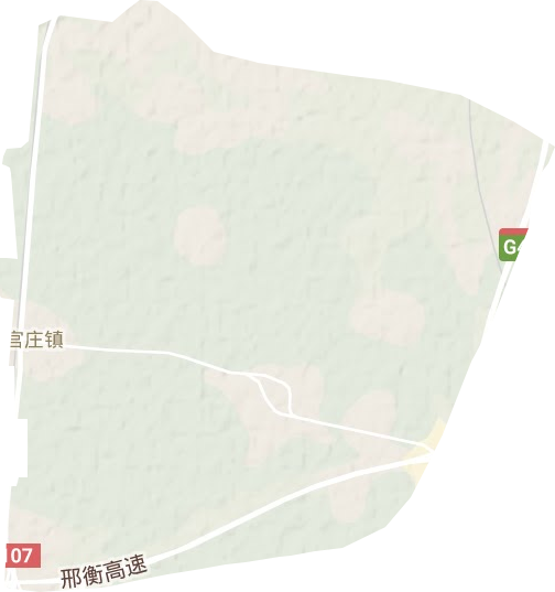 官莊鎮(zhèn)地形圖