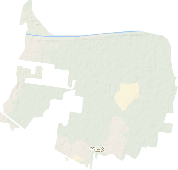 蘆莊鄉地形圖