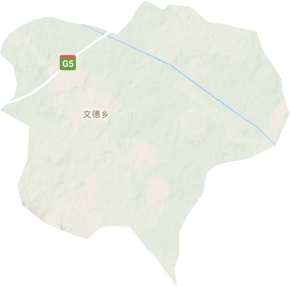 文德鎮地形圖