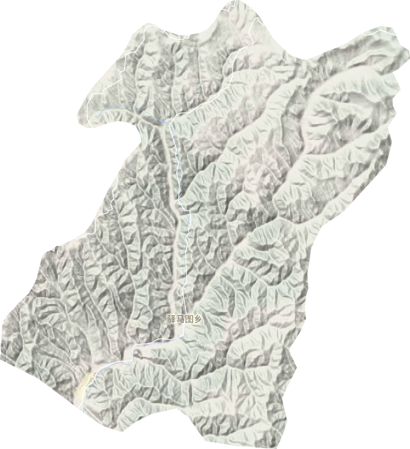 驛馬圖鄉(xiāng)地形圖
