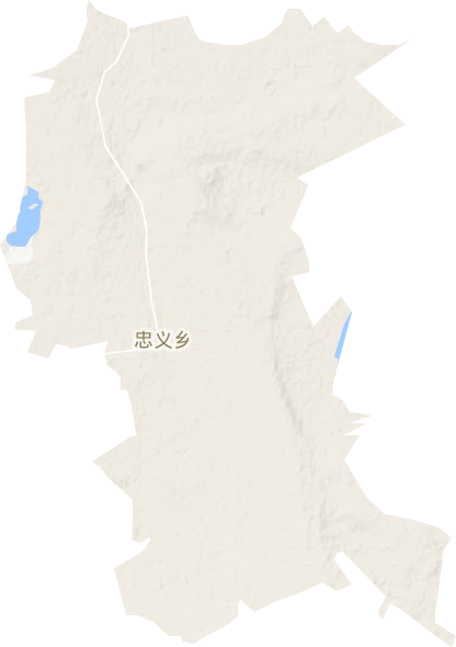 忠義鄉地形圖