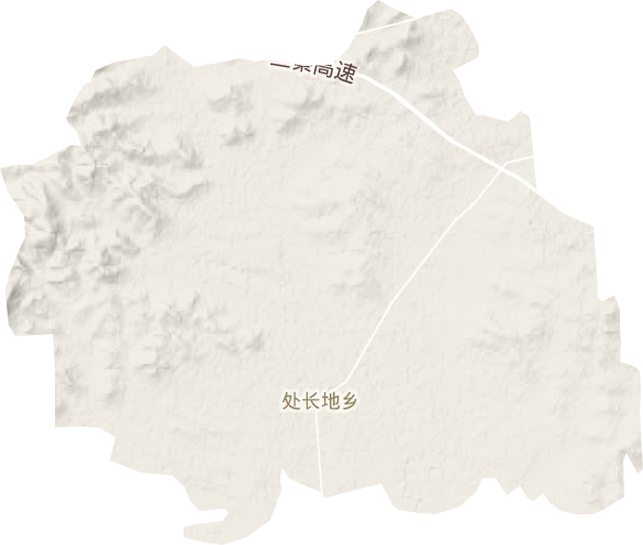 處長地鄉地形圖
