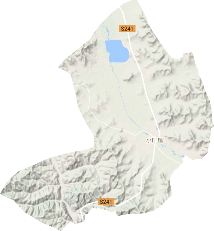 小廠鎮地形圖