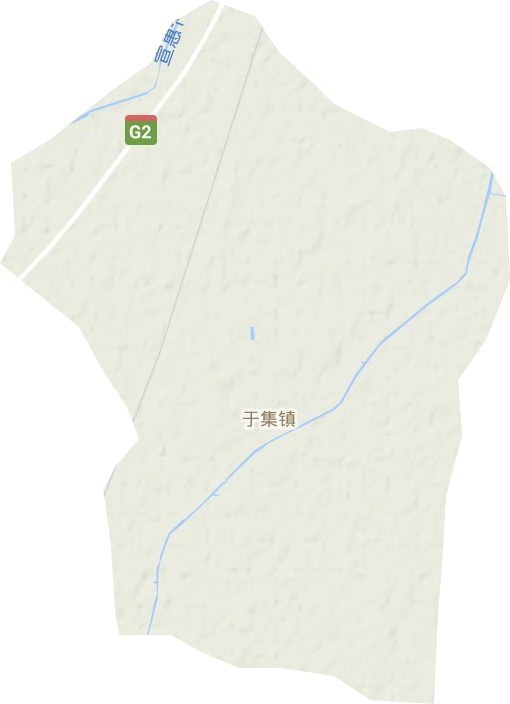 于集鎮地形圖