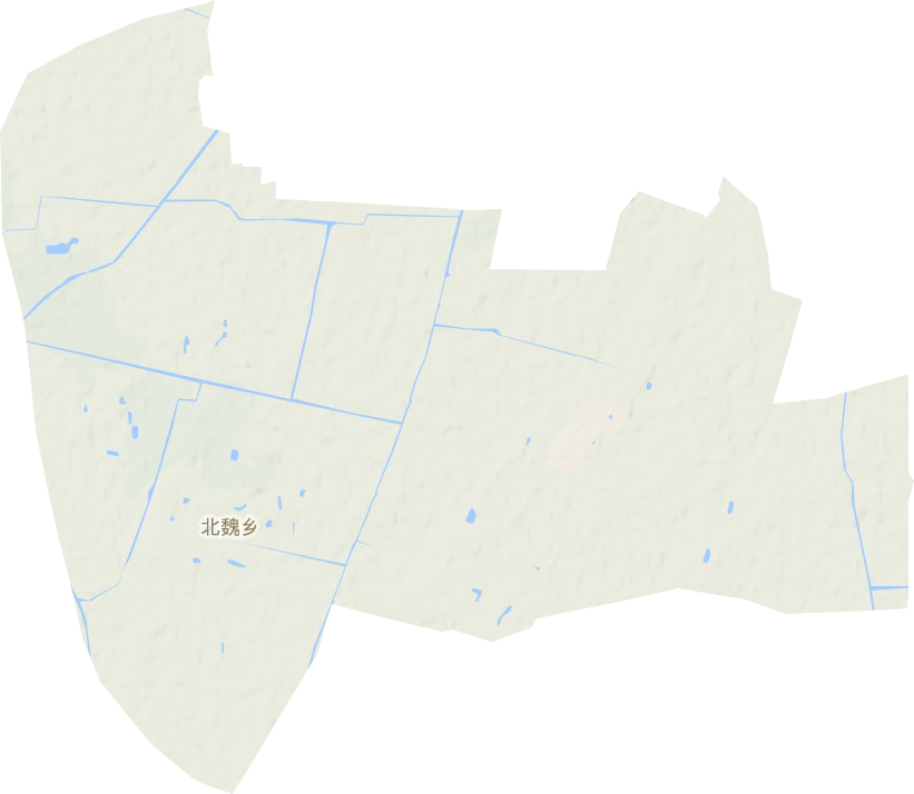 北位鄉地形圖