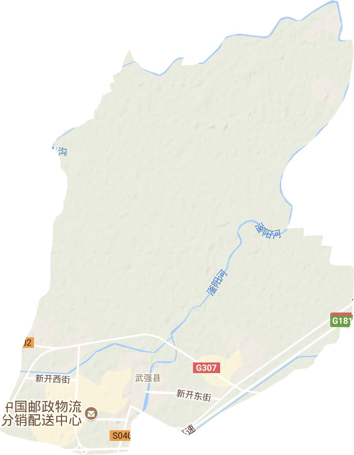 武強鎮地形圖