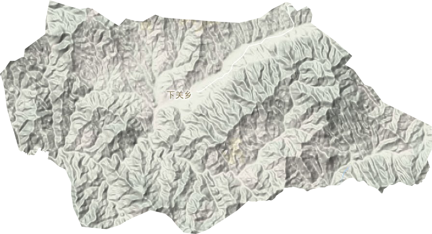下關鄉地形圖