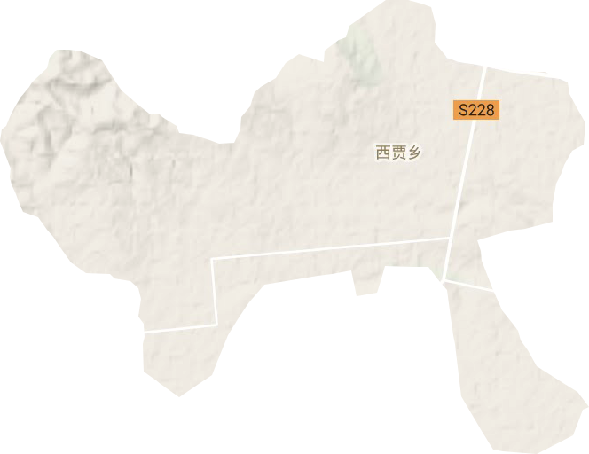 西賈鄉地形圖
