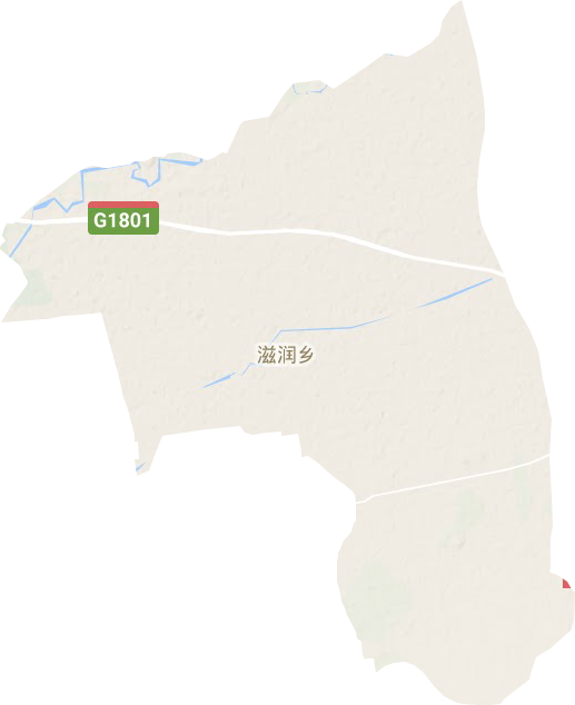 滋潤?quán)l(xiāng)地形圖
