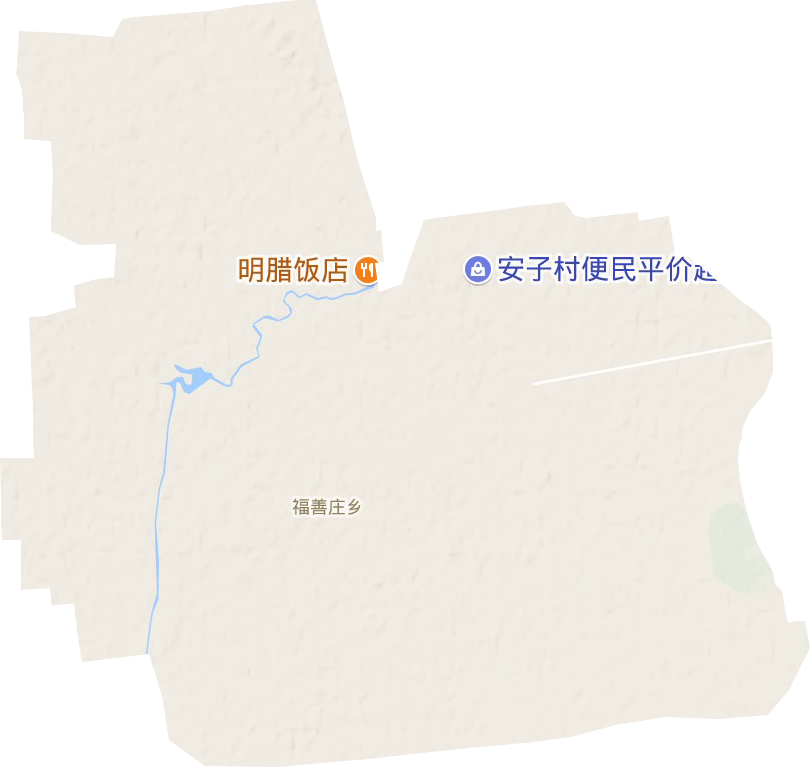 福善莊鄉(xiāng)地形圖