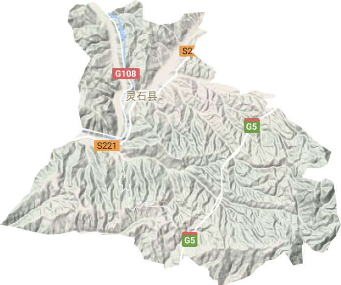 翠峰鎮地形圖