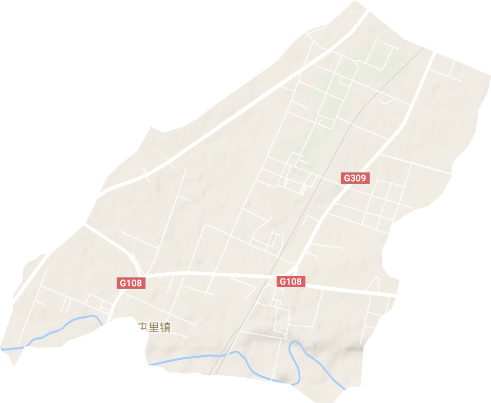 屯里鎮地形圖