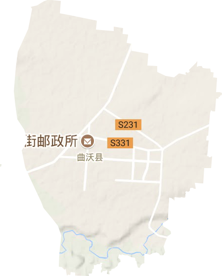 樂昌鎮地形圖