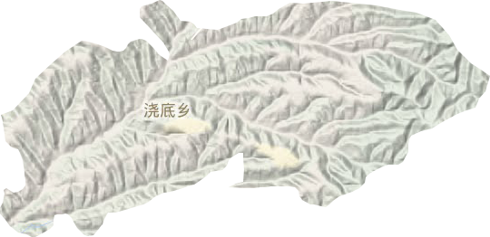 澆底鄉(xiāng)地形圖