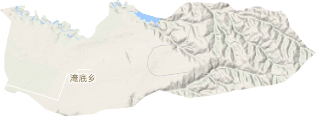 淹底鄉地形圖