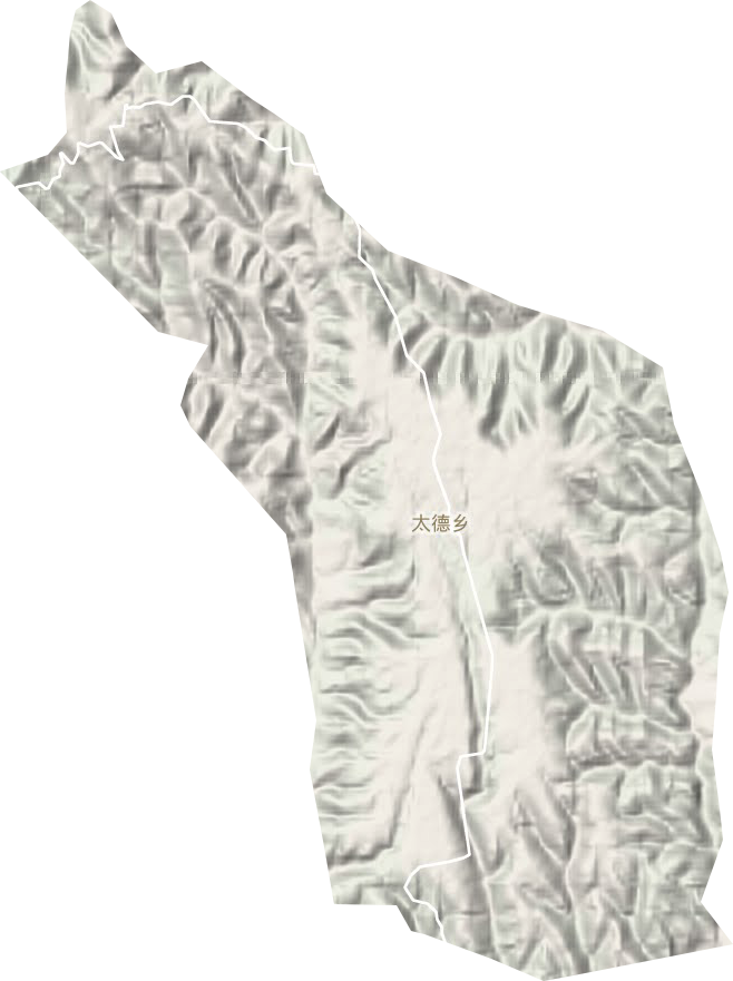 太德鄉地形圖
