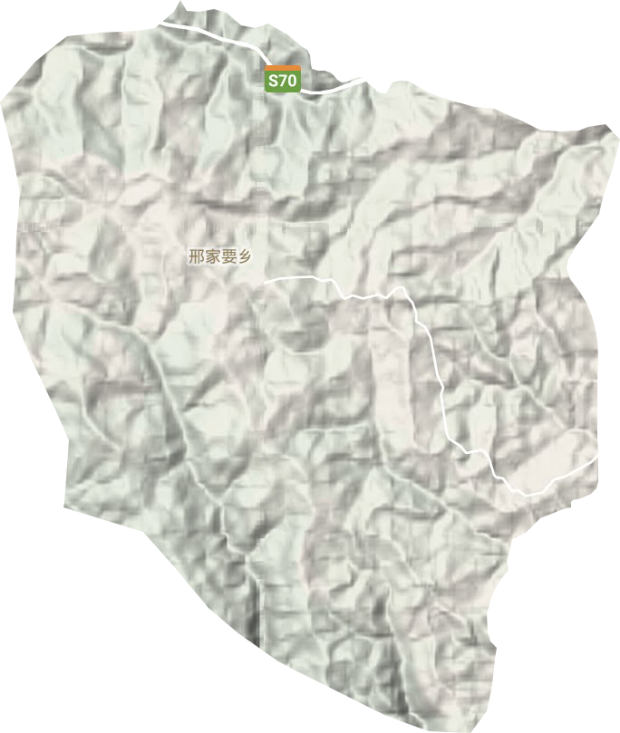 邢家要鄉地形圖