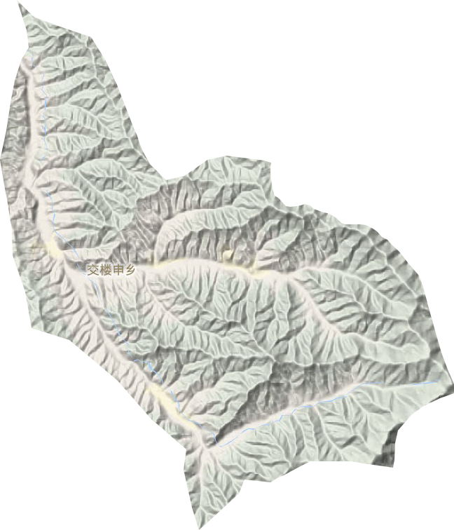 交樓申鄉地形圖