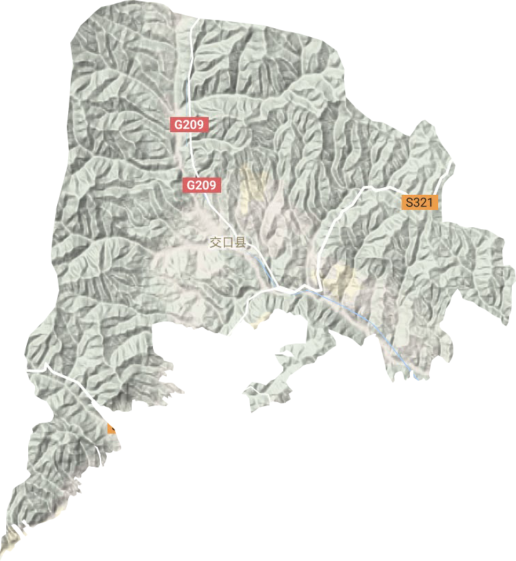 水頭鎮地形圖