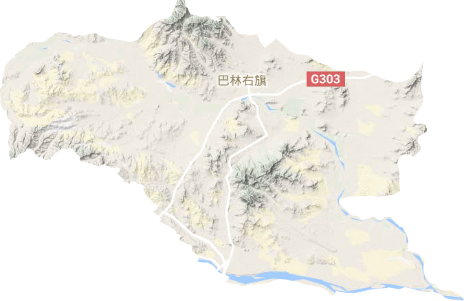 大板鎮(zhèn)地形圖