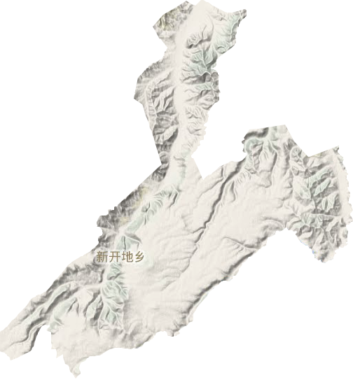 新開地鄉地形圖