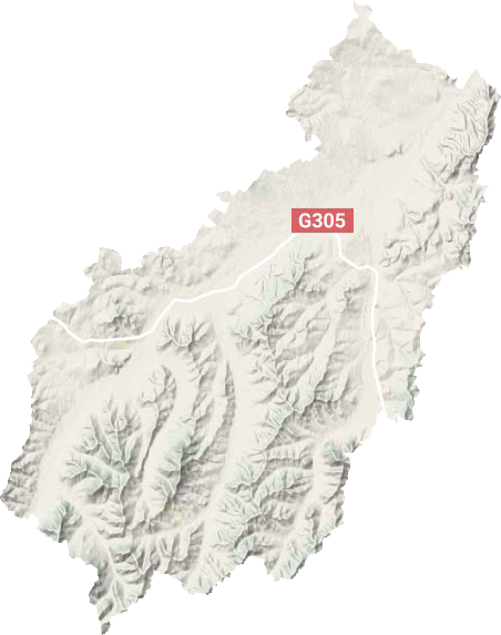豐收鄉地形圖