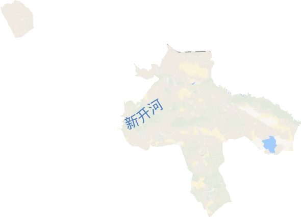 腰林毛都鎮(zhèn)地形圖