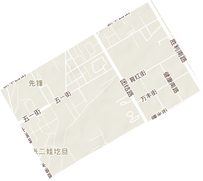 先鋒辦事處地形圖