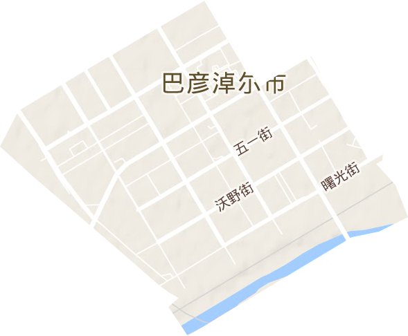 金川辦事處地形圖